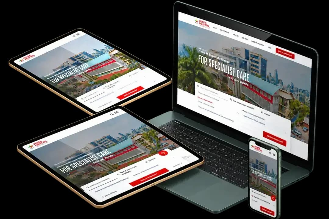 Web design in Uganda and digital solutions presentation by Trophy Developers