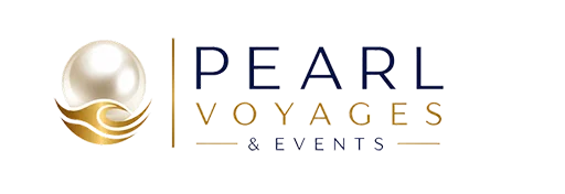 Pearl Voyages travel company logo