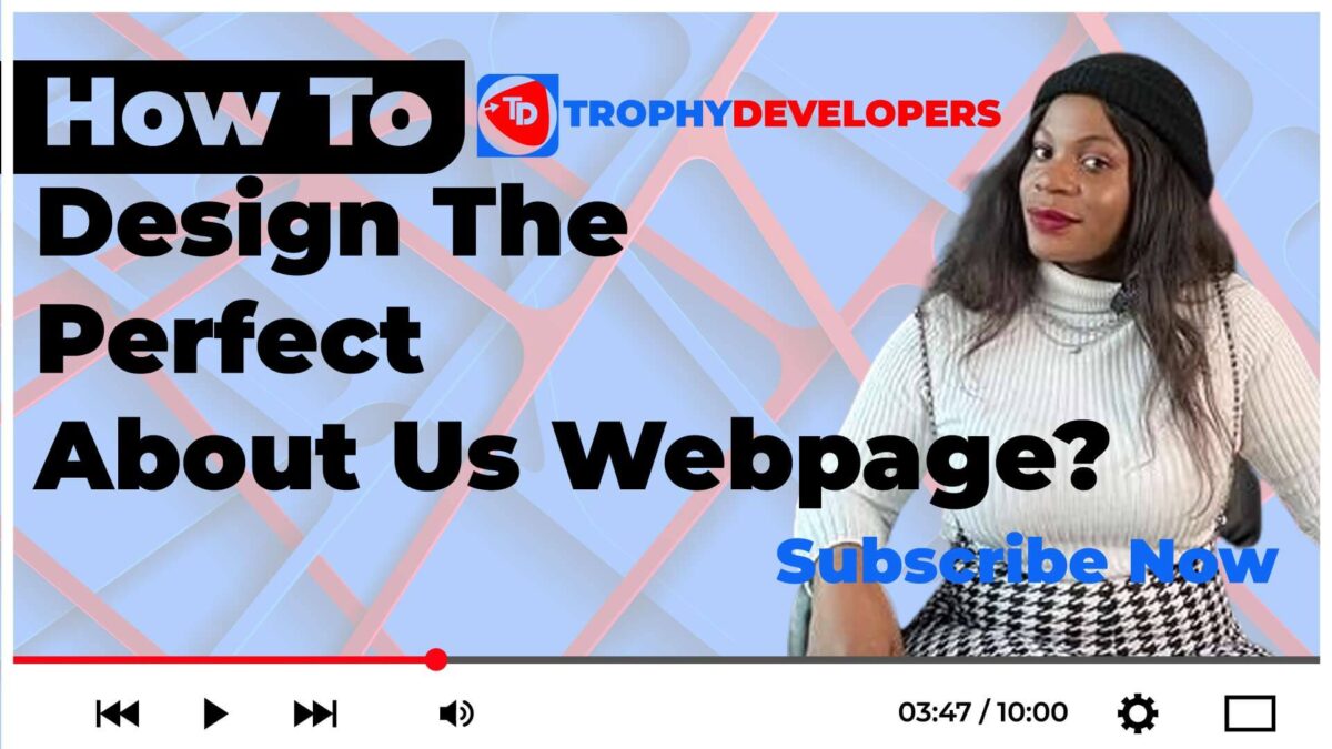 How to design the perfect About-us webpage for your website?