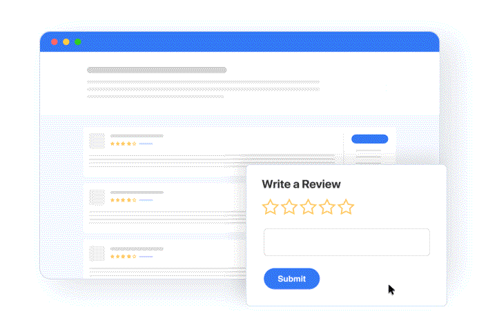 Get Reviews for more conversion  rates CTR