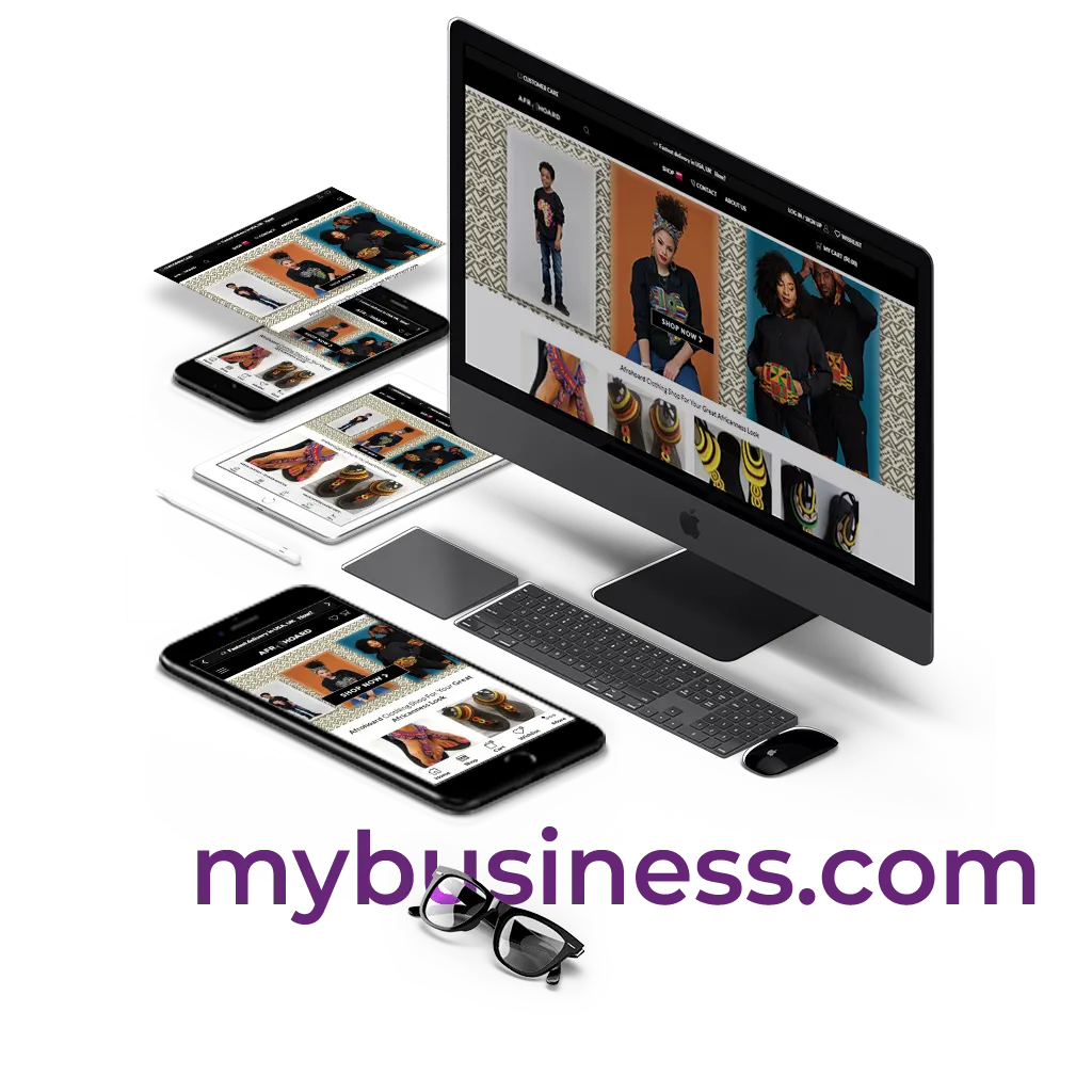 What the types of businesses entities we officially design websites for? photo