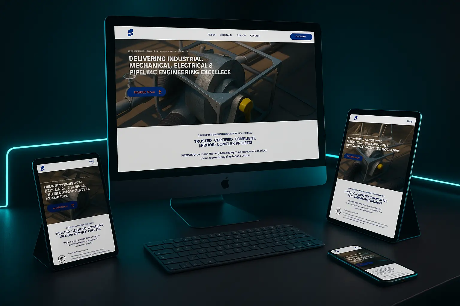 Professional-fully responsive web redesign by the best web designers a t Trophy Developers