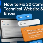 20 Common Technical Website & App Errors That Hurt Ugandan Businesses